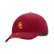 USC Trojans Nike SC Interlock Cardinal Sideline Aero L91 Adjustable Hat